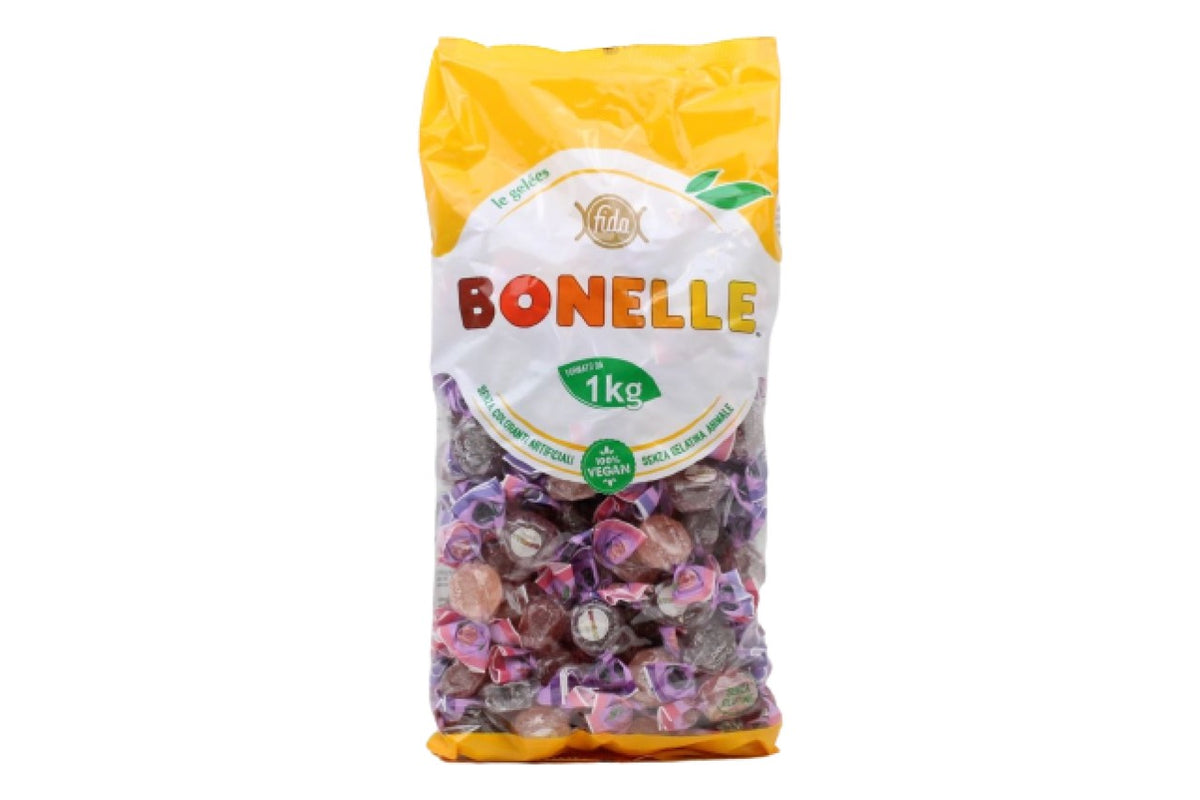 BONELLE Caramelle Classiche Gelées, Gusti assortiti Frutti di Bosco, 160 g  - Caramelle