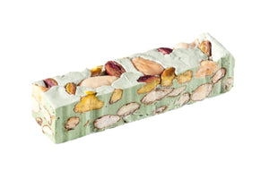 MORBIDINI AL PISTACCHIO STECCA DI TORRONE TENERO MANDORLA 50g INCARTATA Rivoltini