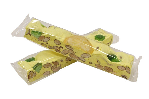 STECCA TORRONE TENERO 80g MANDORLA E LIMONCELLO Rigato