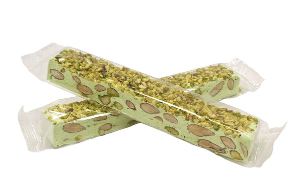 STECCA TORRONE TENERO 80g MANDORLA PISTACCHIO Rigato