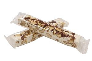 STECCA TORRONE TENERO 80g MANDORLE PRALINATE Rigato