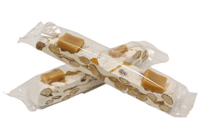 STECCA TORRONE TENERO 80g MANDORLA CARAMELLO SALATO Rigato