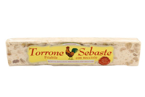 TORRONE FRIABILE ALLE NOCCIOLE 125g SENZA GLUTINE Sebaste