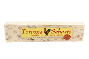 TORRONE FRIABILE ALLE NOCCIOLE 250g SENZA GLUTINE Sebaste