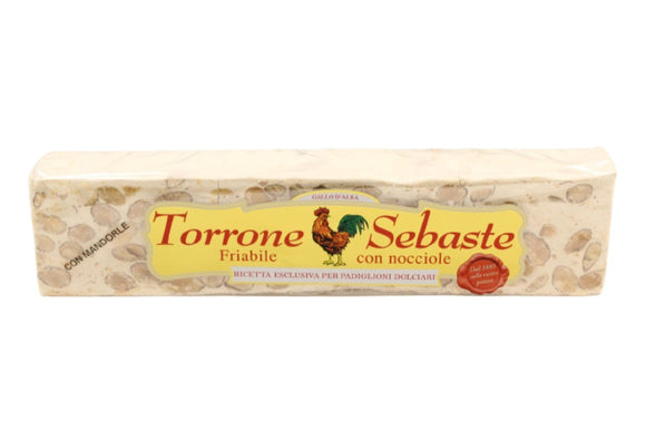 TORRONE FRIABILE CON MANDORLE 250g SENZA GLUTINE Sebaste